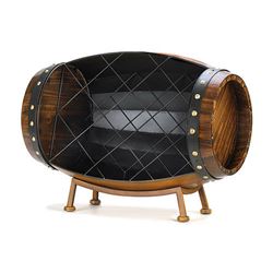 Wine Barrel Wine Holder