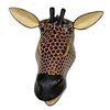 Image 1 : Hand-carved African Giraffe Mask - Jedando Handicrafts