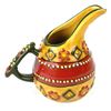 Image 1 : Hand-painted Mini Creamer in Red - Encantada