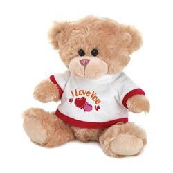 I Love You Plush Bear