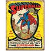 Image 1 : SUPERMAN COMIC COVER METAL SIGN