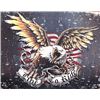 Image 1 : LIVE TO RIDE METAL SIGN