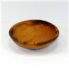 Image 1 : 7.5-Inch Hand-carved Olive Wood Bowl - Jedando Handicra