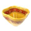 Image 1 : Hand-painted Dip Bowl in Honey - Encantada
