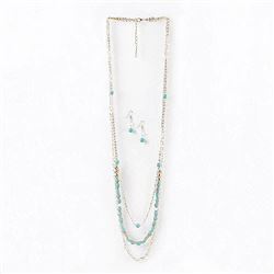Boho Turquoise Jewelry Set