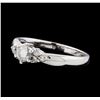 Image 1 : 0.50 ctw Diamond Ring - 14KT White Gold