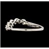 Image 3 : 0.50 ctw Diamond Ring - 18KT White Gold