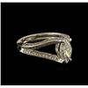 Image 1 : 1.34 ctw Diamond Ring - 18KT White Gold