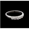 Image 1 : 0.50 ctw Diamond Ring - 14KT White Gold
