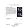 Image 5 : 10.35 ctw Tanzanite and Diamond Ring - 14KT White Gold