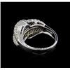 Image 3 : 1.31 ctw Diamond Ring - 14KT White Gold
