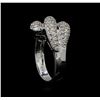 Image 4 : 1.31 ctw Diamond Ring - 14KT White Gold