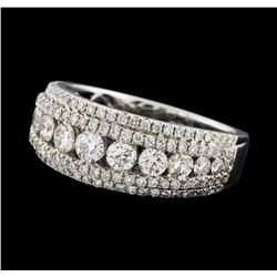 1.38 ctw Diamond Ring - 14KT White Gold