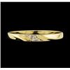 Image 2 : 10KT Yellow Gold Wedding Band