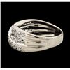 Image 3 : 0.50 ctw Diamond Ring - 14KT White Gold