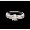 Image 2 : 0.77 ctw Diamond Ring - 18KT White Gold