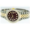 Image 8 : Rolex Two Tone 3.00 ctw Diamond DateJust Men's Watch