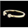 Image 1 : 0.10 ctw Diamond Ring - 14KT Yellow Gold