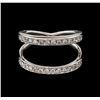 Image 1 : 0.45 ctw Diamond Ring - 14KT White Gold