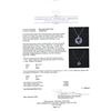 Image 3 : GIA Cert 35.28 ctw Tanzanite and Diamond Pendant With Chain - 14KT White Gold