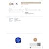 Image 4 : GIA Cert 35.28 ctw Tanzanite and Diamond Pendant With Chain - 14KT White Gold