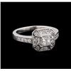 Image 1 : 1.00 ctw Diamond Ring - 14KT White Gold