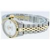 Image 8 : Rolex Two-Tone MOP Diamond and Emerald DateJust Ladies Watch