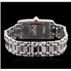 Image 3 : Cartier 18KT White Gold 2.00 ctw Diamond Tank Americaine Ladies Watch