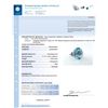 Image 2 : 10.68 ctw Aquamarine, Sapphire, and Diamond Ring - 14KT White Gold