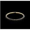 Image 1 : 0.61 ctw Black Diamond Ring - 14KT White Gold