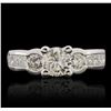 Image 2 : 14KT White Gold 1.95 ctw Diamond Ring