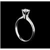 Image 4 : 0.44 ctw Diamond Solitaire Ring - 14KT White Gold