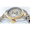 Image 8 : Rolex Two-Tone Tapestry Yellow Gold Fluted Jubilee Band DateJust Ladies Watch