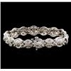 Image 2 : 2.53 ctw Diamond Bracelet - 14KT White Gold