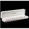 Image 3 : 0.63 ctw Diamond Bracelet - 14KT White Gold