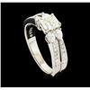 Image 4 : 1.68 ctw Diamond Ring - 18KT White Gold