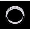 Image 3 : Cartier 18KT White Gold 3 Diamond Love Ring