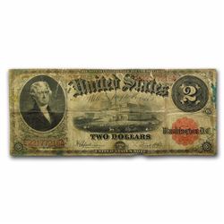 1917 $2.00 Legal Tender Jefferson Note