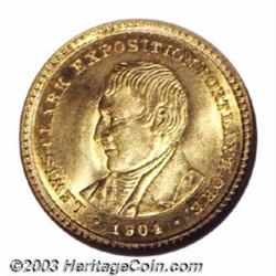 1904 G$1 Lewis and Clark MS64 NGC.