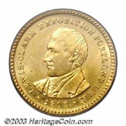 1905 G$1 Lewis and Clark MS63 PCGS.