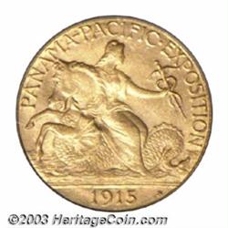 1915-S $2 1/2 Panama-Pacific Quarter Eagle MS64 PCGS.
