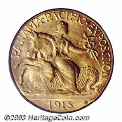 1915-S $2 1/2 Panama-Pacific Quarter Eagle MS66 PCGS.