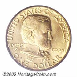 1922 G$1 Grant no Star MS64 PCGS.