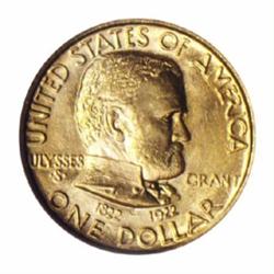 1922 G$1 Grant no Star MS65 NGC.