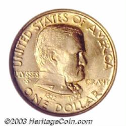 1922 G$1 Grant no Star MS66 NGC.