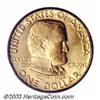 Image 1 : 1922 G$1 Grant no Star MS67 PCGS.