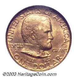 1922 G$1 Grant with Star MS65 NGC.