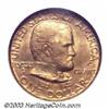 Image 1 : 1922 G$1 Grant with Star MS65 NGC.