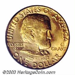 1922 G$1 Grant with Star MS66 PCGS.