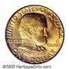 Image 1 : 1922 G$1 Grant with Star MS66 PCGS.